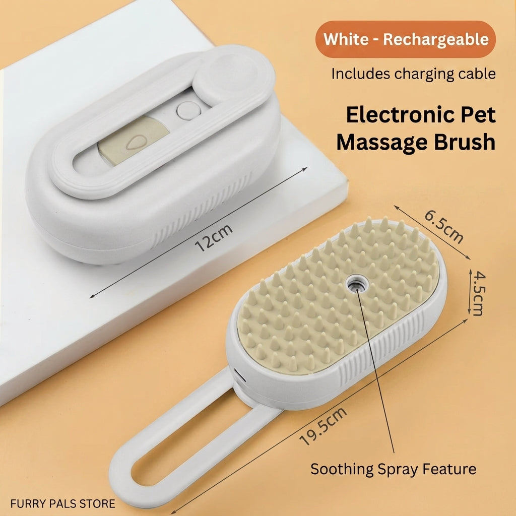 Electric steam brush complete set unboxing – Furry Pals Store